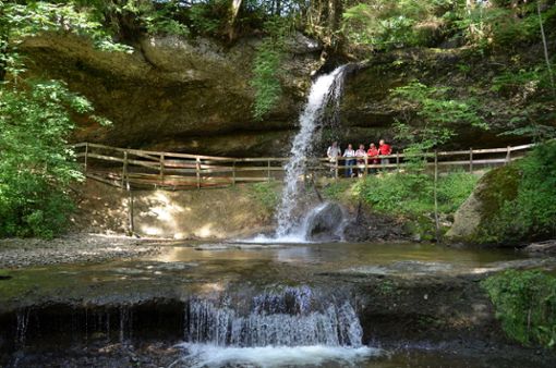 Bayerns schönste Naturgeotope - Scheidegger Wasserfälle
