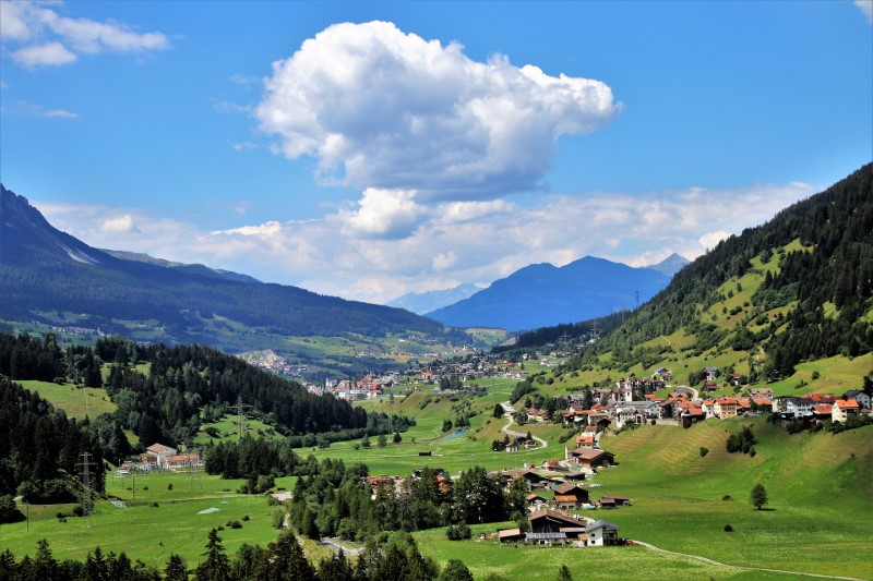 Dorf in der Schweiz